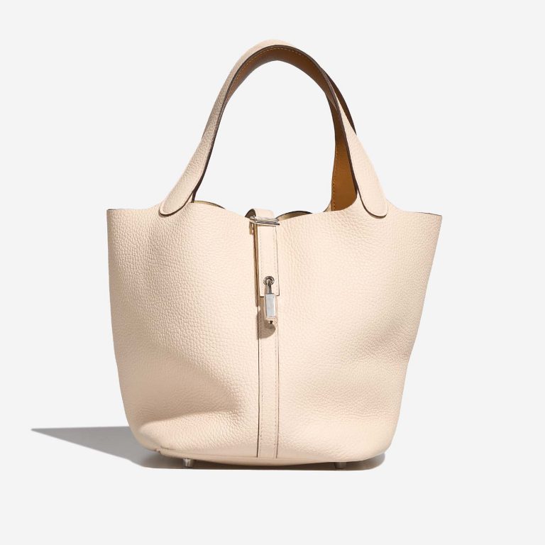 Hermès Picotin 22 Nata-Sesam Front  | Sell your designer bag on Saclab.com
