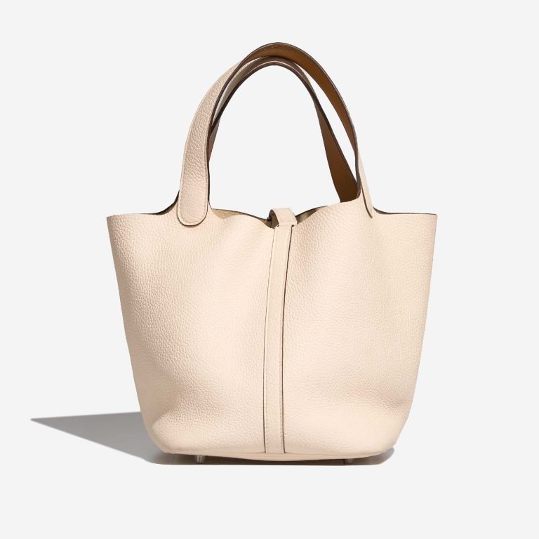 Hermès Picotin 22 Nata-Sesam Back  | Sell your designer bag on Saclab.com
