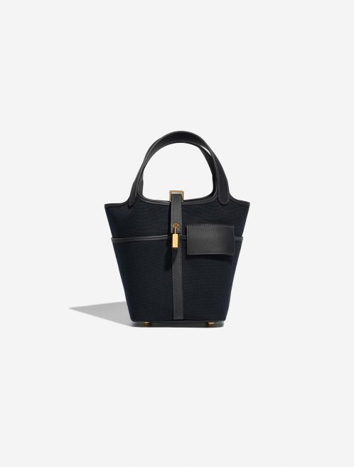 Hermès Picotin 18 Caban-BlueMarine Front  | Sell your designer bag on Saclab.com