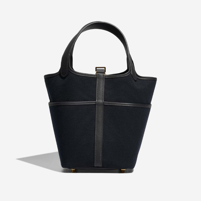 Hermès Picotin 18 Caban-BlueMarine Back  | Sell your designer bag on Saclab.com