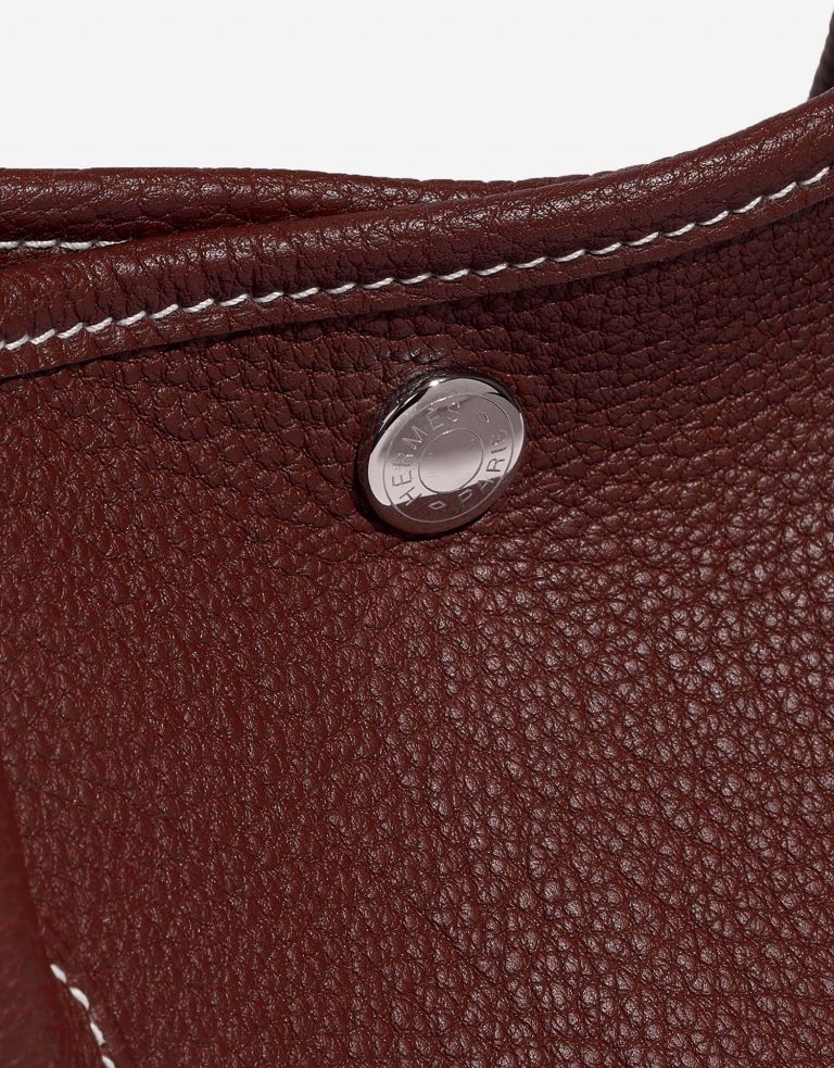 Hermès GardenParty 36 Sienne Closing System  | Sell your designer bag on Saclab.com