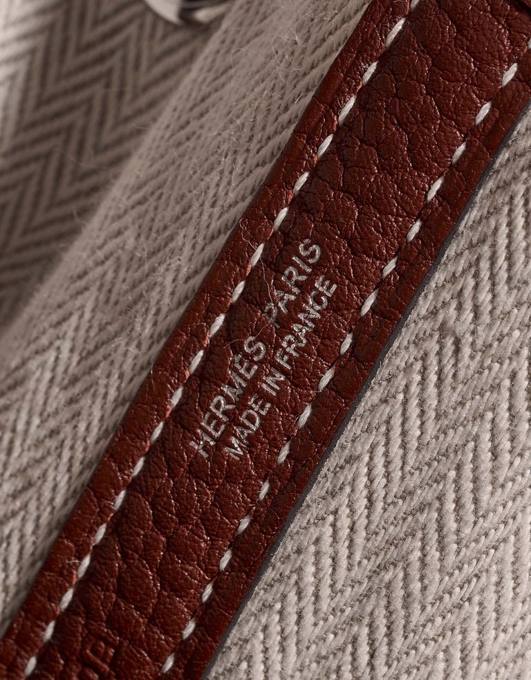Hermès GardenParty 36 Sienne Logo  | Sell your designer bag on Saclab.com