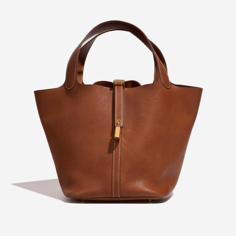 Hermès Picotin 22 Fauve Front  | Sell your designer bag on Saclab.com