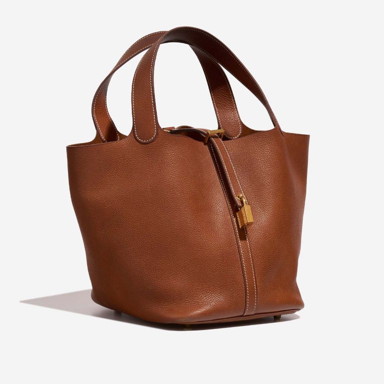 Hermès Picotin 22 Fauve Side Front  | Sell your designer bag on Saclab.com