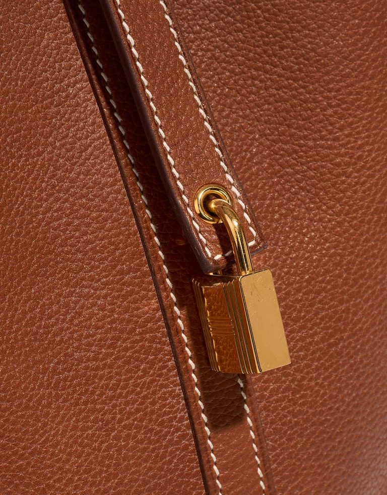 Hermès Picotin 22 Fauve Closing System  | Sell your designer bag on Saclab.com