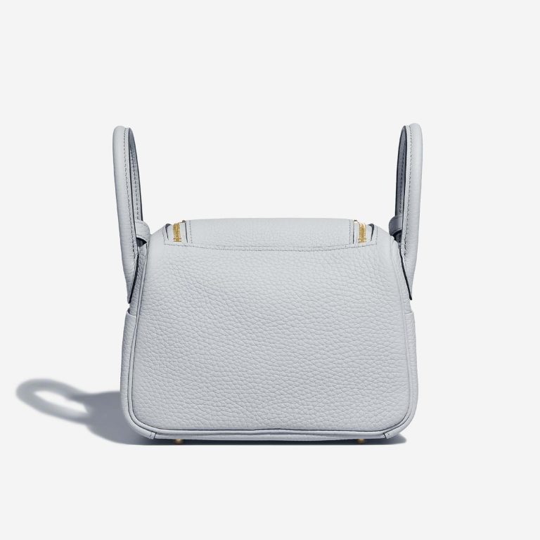 Hermès Lindy Mini BleuPale Back  | Sell your designer bag on Saclab.com