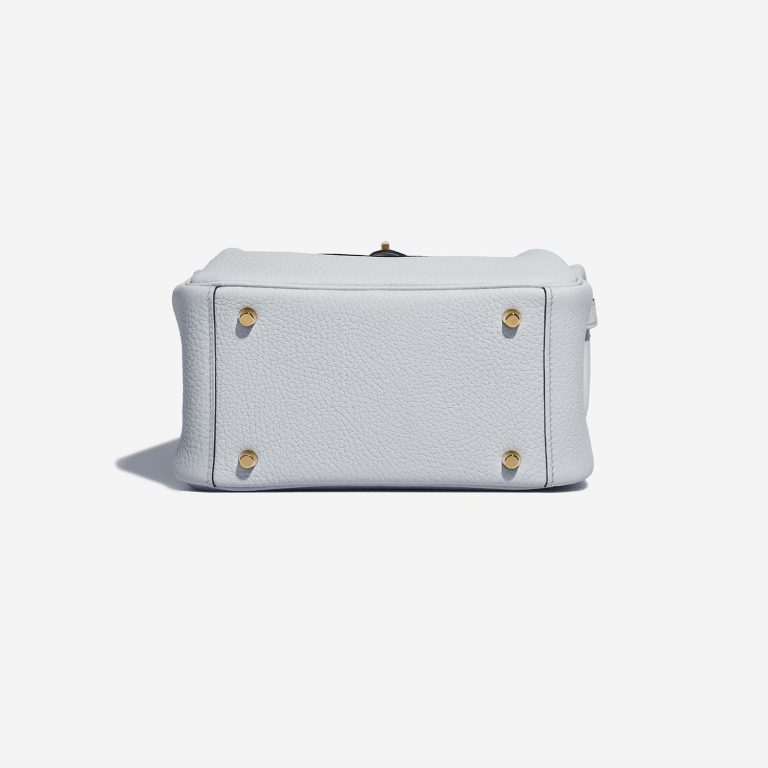 Hermès Lindy Mini BleuPale Bottom  | Sell your designer bag on Saclab.com
