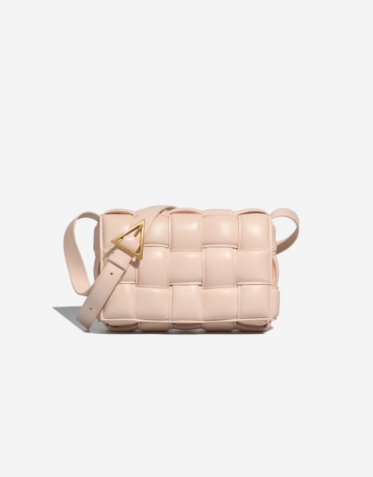 BottegaVeneta Cassette OneSize Peach Front  | Sell your designer bag on Saclab.com