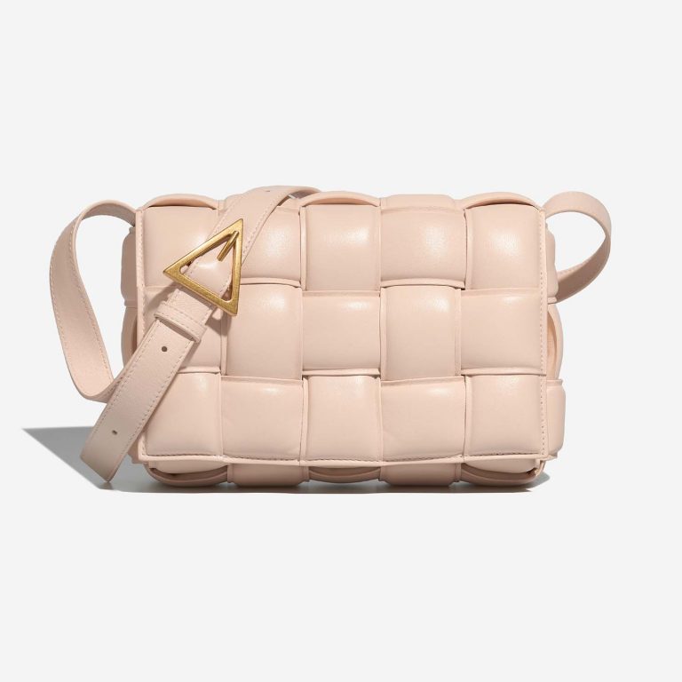 BottegaVeneta Cassette OneSize Peach Front  | Sell your designer bag on Saclab.com