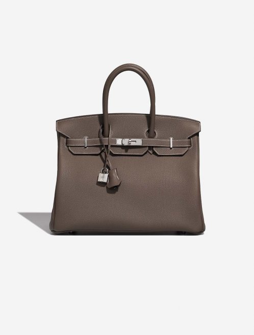 Hermès Birkin 35 Etoupe Front  | Sell your designer bag on Saclab.com