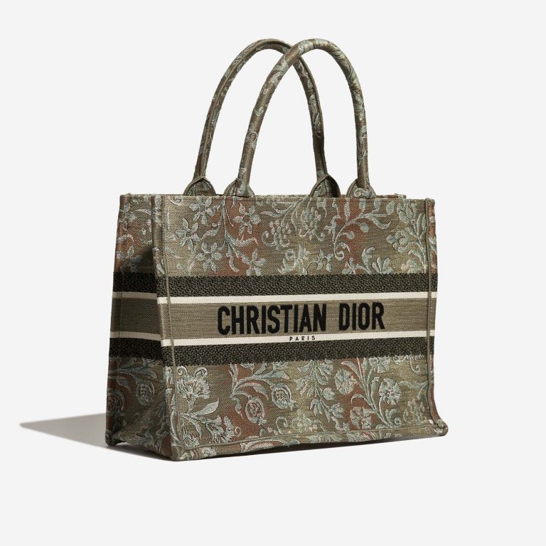 Dior BookTote Medium Multicolour Side Front  | Sell your designer bag on Saclab.com
