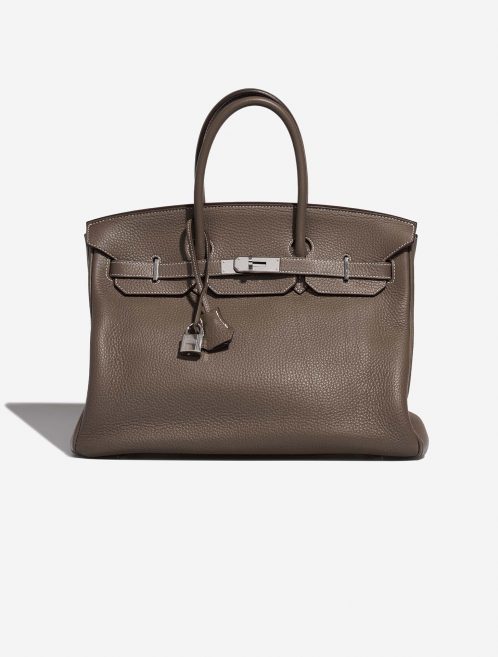 Hermès Birkin 35 Etoupe Front  | Sell your designer bag on Saclab.com