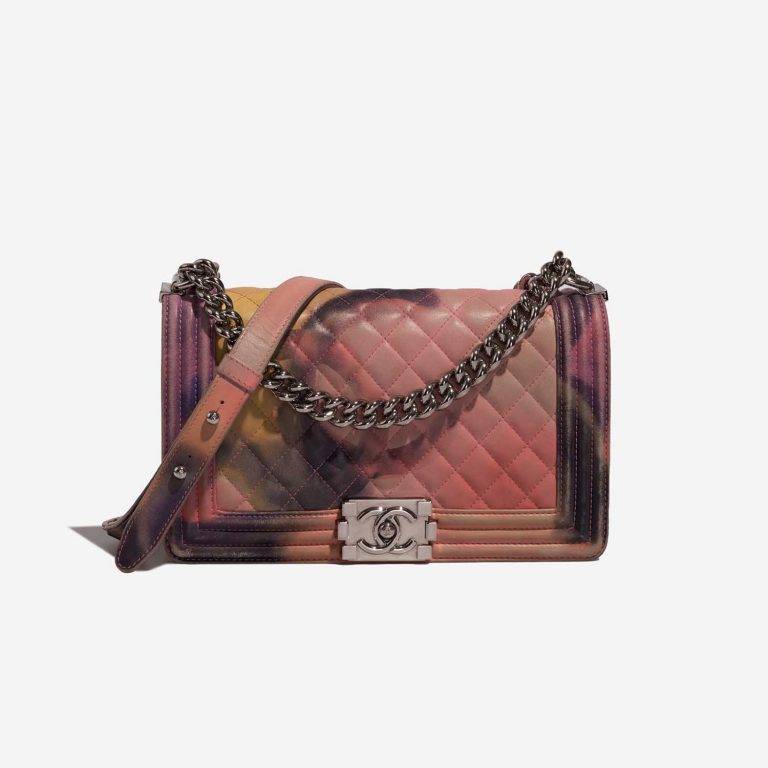 Chanel Boy OldMedium Multicolour Front  | Sell your designer bag on Saclab.com