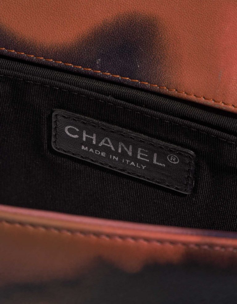 Chanel Boy OldMedium Multicolour Logo  | Sell your designer bag on Saclab.com