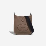 Hermès Evelyne 16 Etoupe-BleuIndigo 0F | Sell your designer bag on Saclab.com