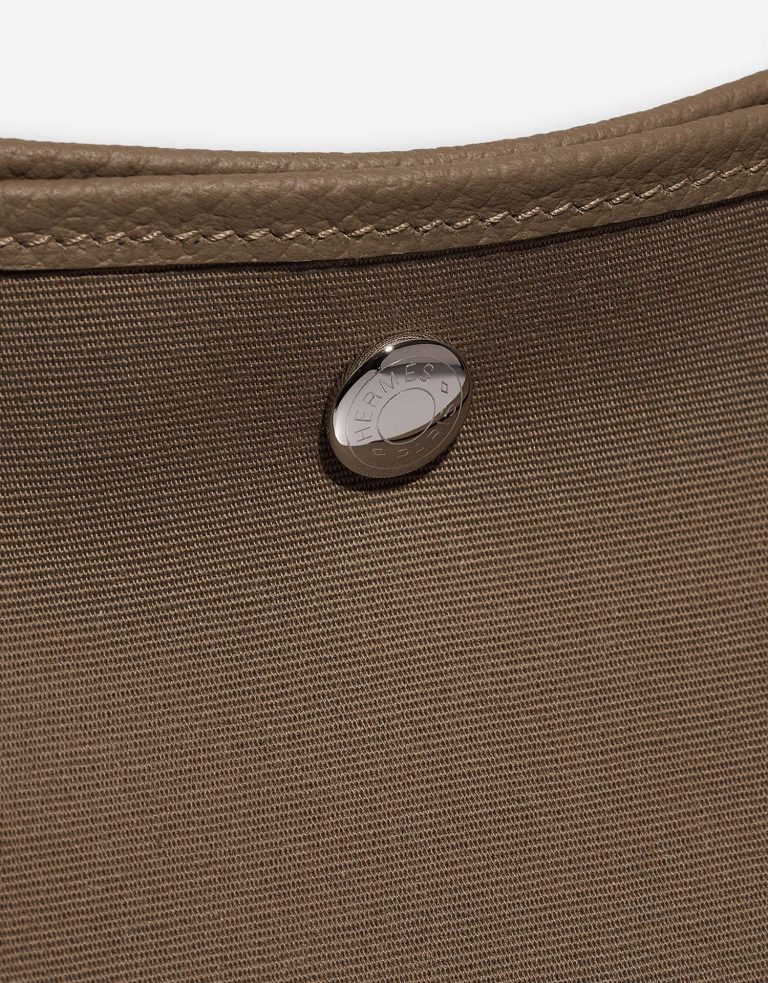 Hermès GardenParty 36 Etoupe-BeigeDeWeimar Closing System  | Sell your designer bag on Saclab.com