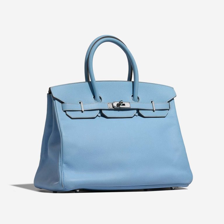 Hermès Birkin 35 Celeste-Mykonos 6SF S | Sell your designer bag on Saclab.com