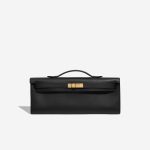 Hermès KellyCutClutch OneSize Black Front  | Sell your designer bag on Saclab.com