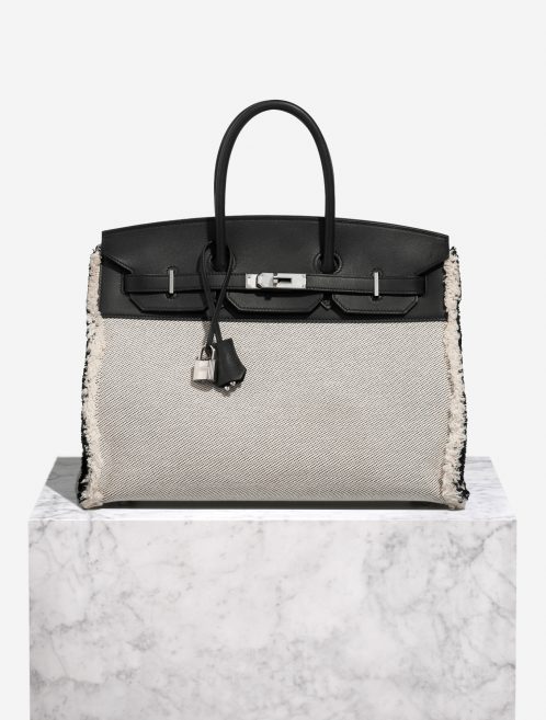Hermès Birkin 35 Black Front  | Sell your designer bag on Saclab.com