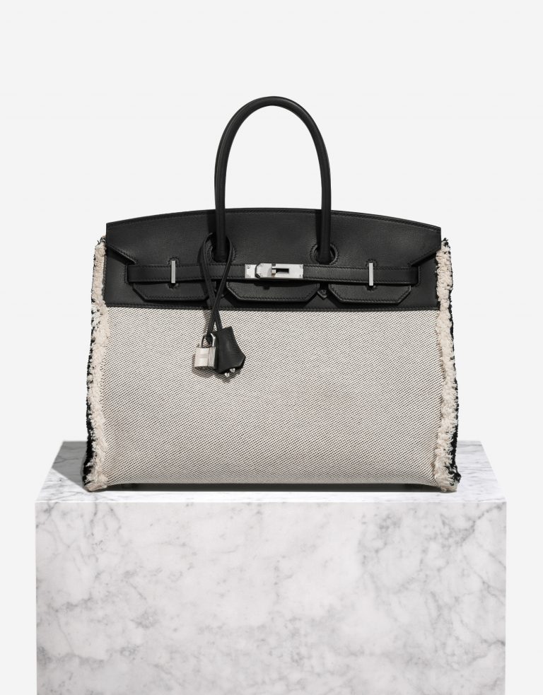 Hermès Birkin 35 Black Front  | Sell your designer bag on Saclab.com