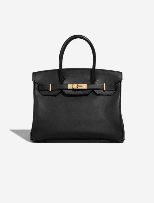 Hermès Birkin 30 Black Front  | Sell your designer bag on Saclab.com