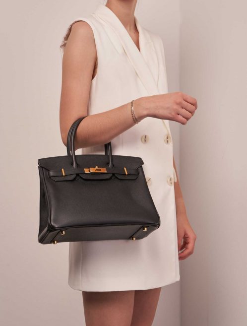 Hermès Birkin 30 Black Sizes Worn | Sell your designer bag on Saclab.com