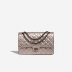 Chanel 255Reissue 226 ShinyChampagne Front  | Sell your designer bag on Saclab.com
