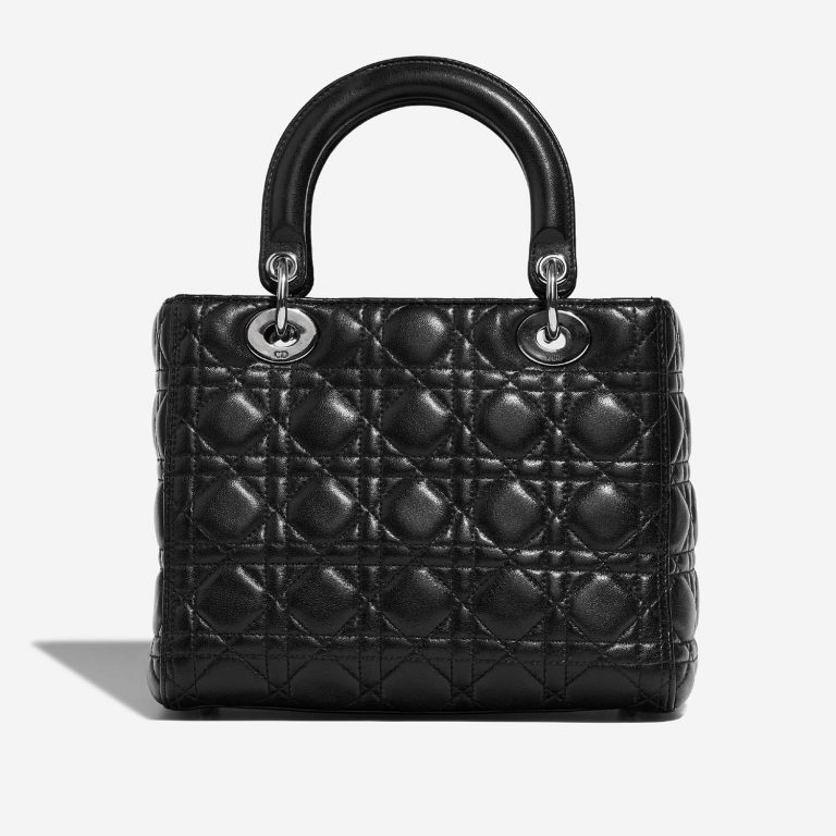 Dior Lady Medium Black Back  | Sell your designer bag on Saclab.com