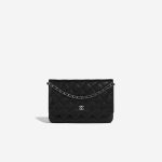 Chanel Timeless WalletOnChain Black Front  | Sell your designer bag on Saclab.com