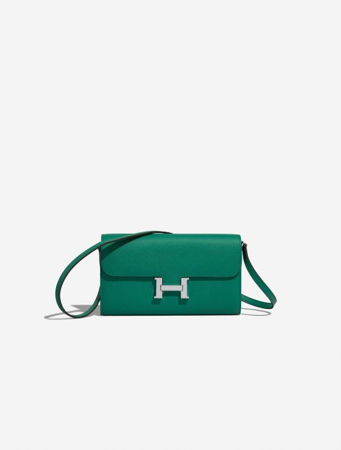Hermès Constance ToGo VertJade-BleuBrume Front  | Sell your designer bag on Saclab.com