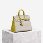 Hermès BirkinHSS 25 GrisPerle-JaunedeNaples 0F | Sell your designer bag on Saclab.com