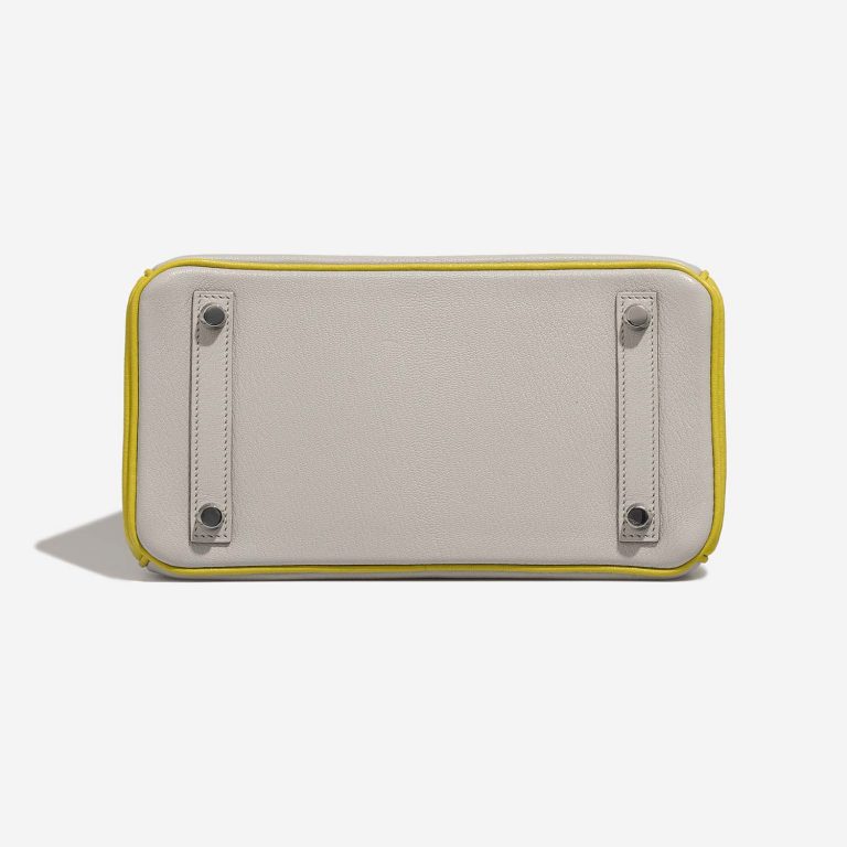 Hermès BirkinHSS 25 GrisPerle-JaunedeNaples 8BTM S | Sell your designer bag on Saclab.com