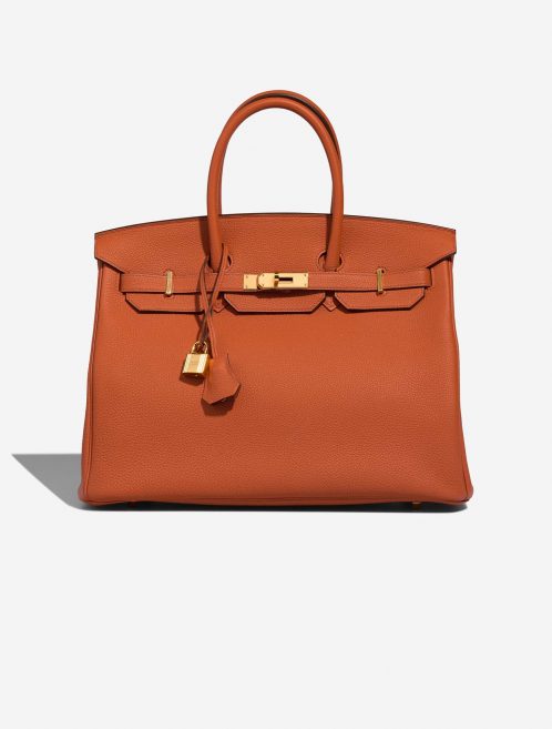 Hermès Birkin 35 TerreBattue Front  | Sell your designer bag on Saclab.com