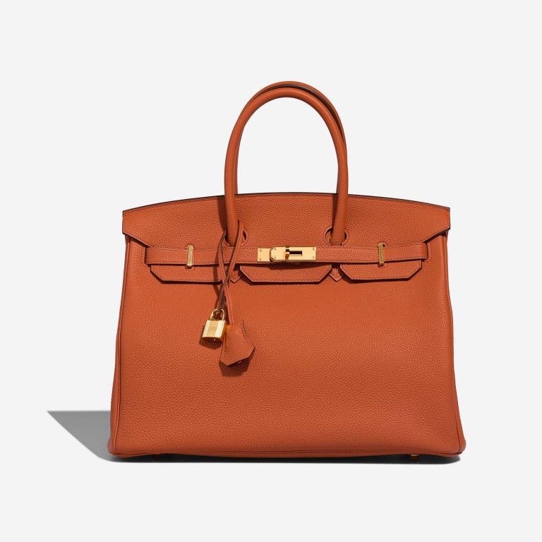 Hermès Birkin 35 TerreBattue 2F 1 S | Sell your designer bag on Saclab.com