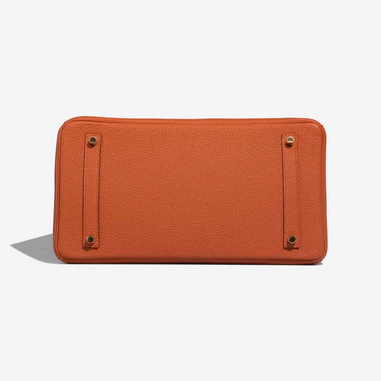 Hermès Birkin 35 TerreBattue Bottom  | Sell your designer bag on Saclab.com