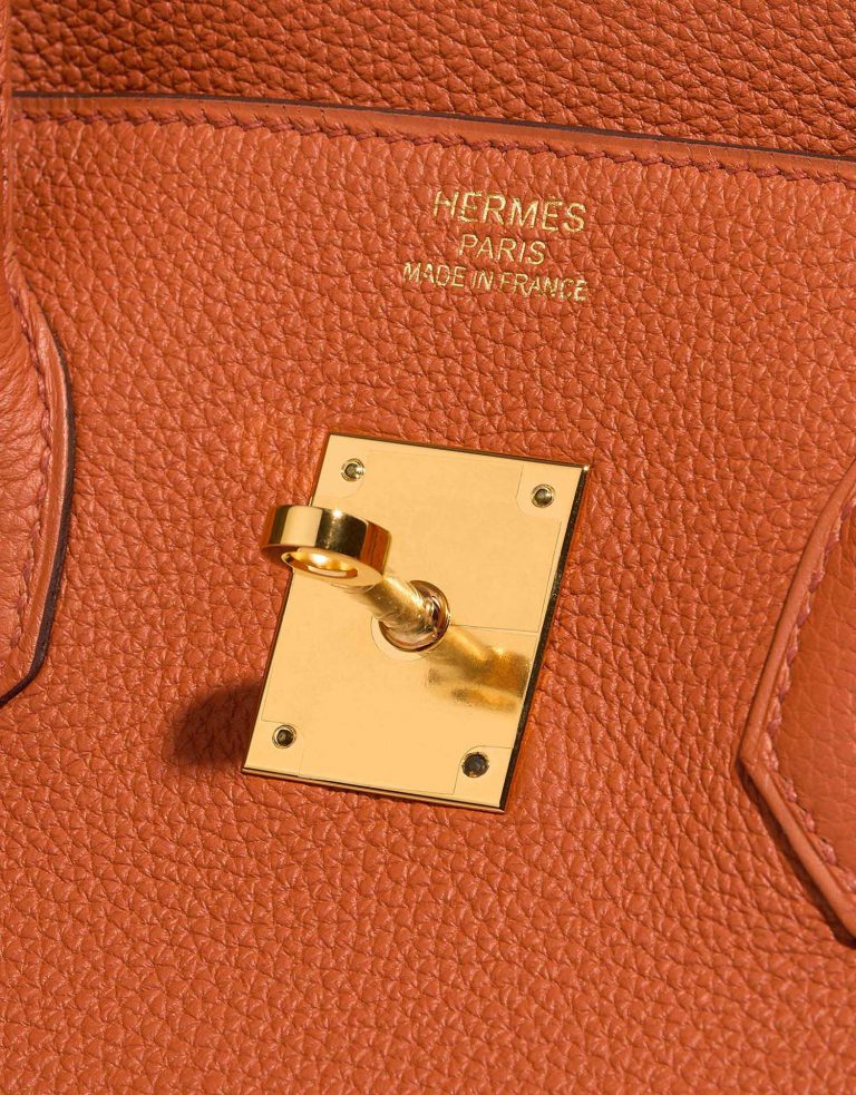 Hermès Birkin 35 TerreBattue Logo  | Sell your designer bag on Saclab.com