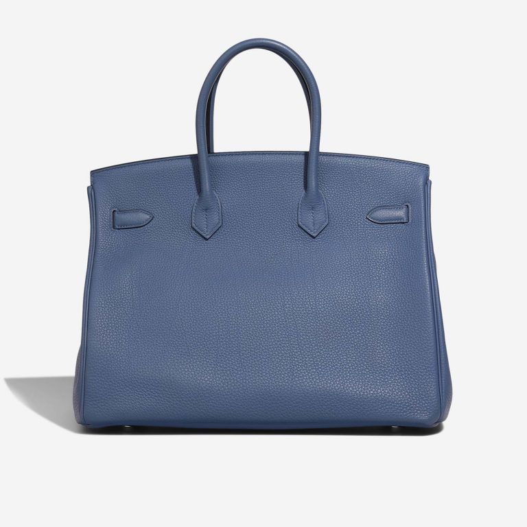 Hermès Birkin 35 BleuBrighton Back  | Sell your designer bag on Saclab.com