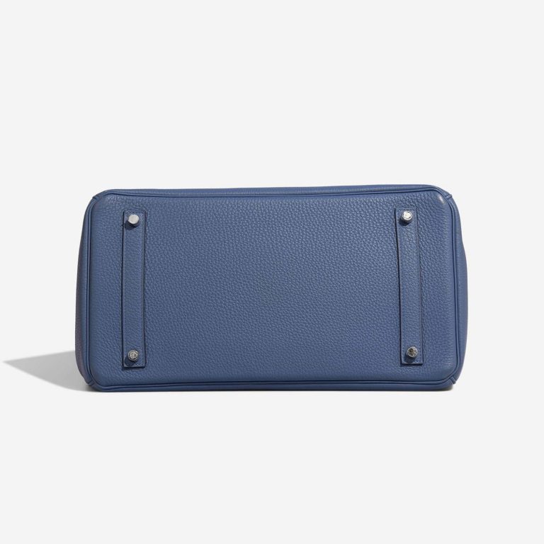 Hermès Birkin 35 BleuBrighton Bottom  | Sell your designer bag on Saclab.com