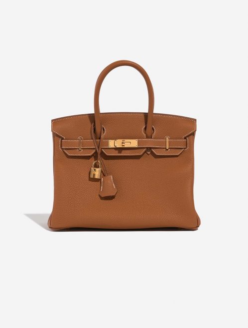 Hermès Birkin 30 Gold Front  | Sell your designer bag on Saclab.com