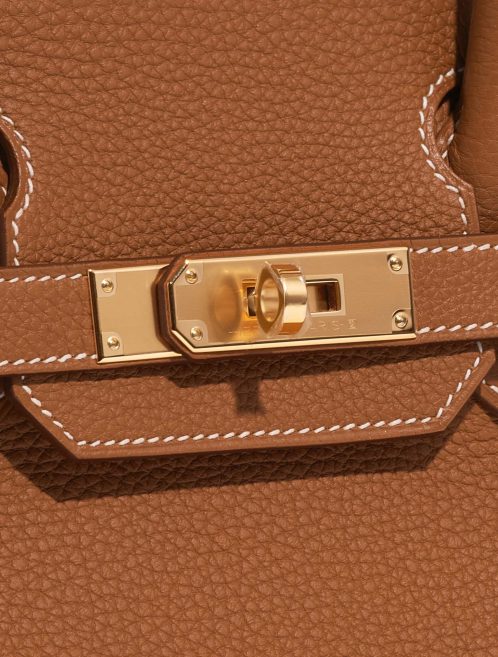 Hermès Birkin 30 Gold Closing System  | Sell your designer bag on Saclab.com