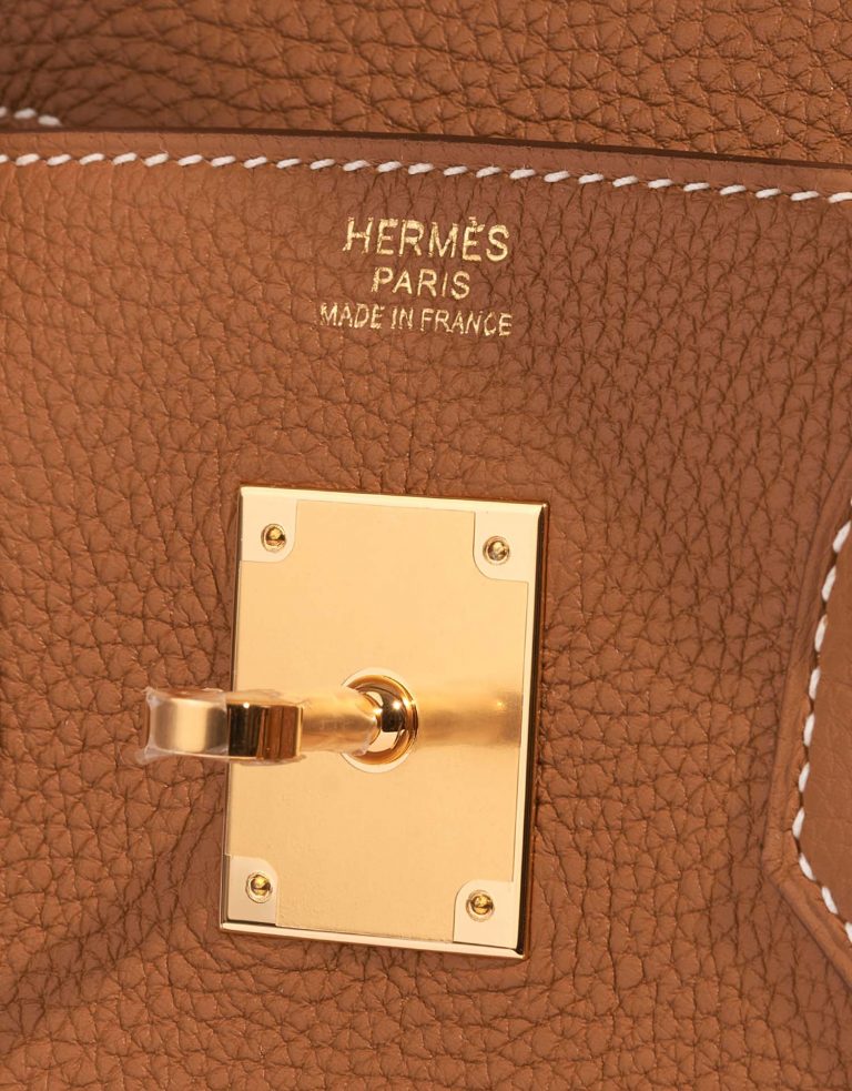 Hermès Birkin 30 Gold Logo  | Sell your designer bag on Saclab.com