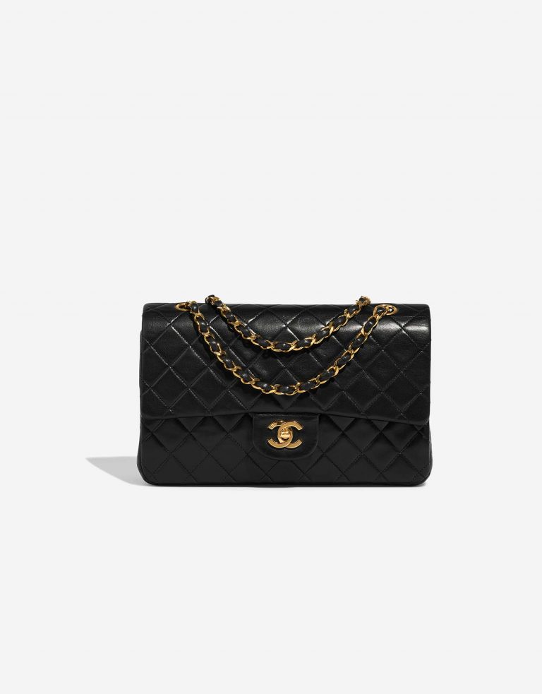 Chanel Timeless Medium Black Front  | Sell your designer bag on Saclab.com