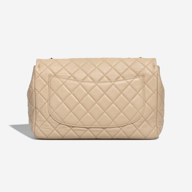 Chanel Timeless Jumbo Beige Back  | Sell your designer bag on Saclab.com