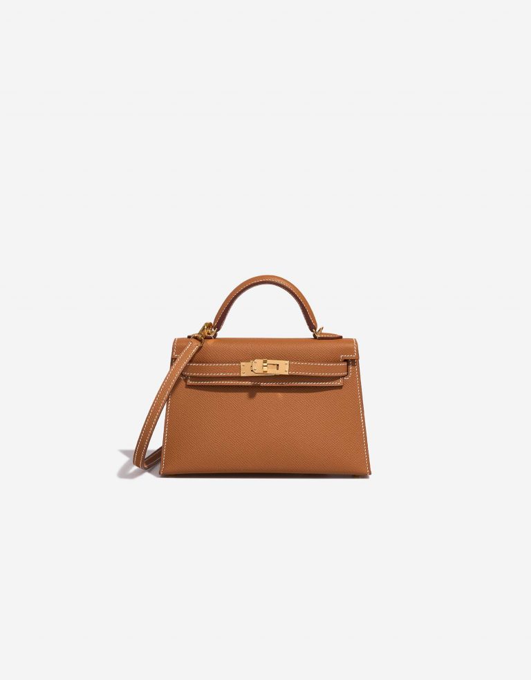 Hermès Kelly Mini Gold Front  | Sell your designer bag on Saclab.com