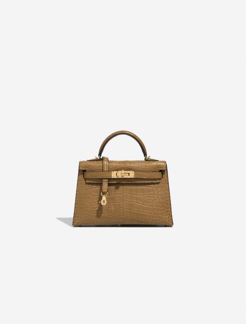 Hermès Kelly Mini Kraft  Front  | Sell your designer bag on Saclab.com