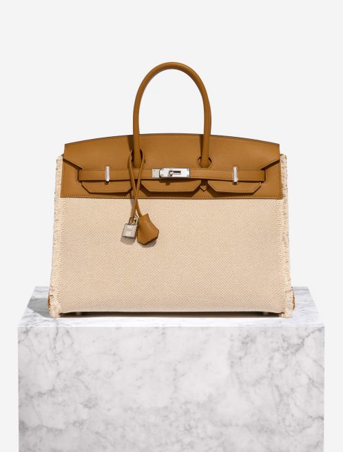 Hermès Birkin Fray 35 Sesame Front  | Sell your designer bag on Saclab.com