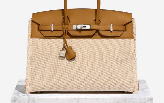 Hermès Birkin Fray 35 Sesame Front  | Sell your designer bag on Saclab.com