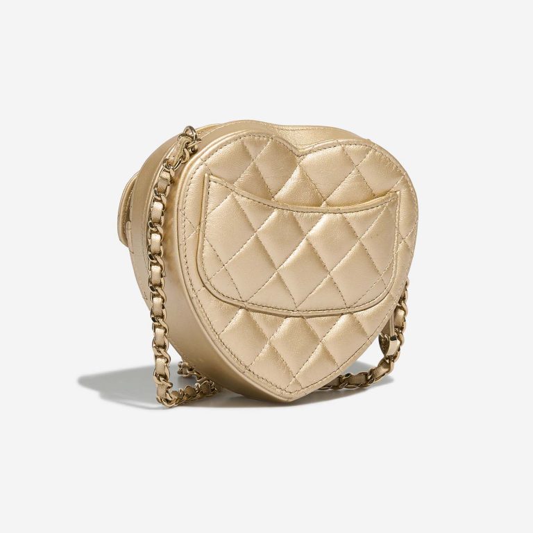 Chanel TimelessHeart Small Gold 7SB S | Sell your designer bag on Saclab.com