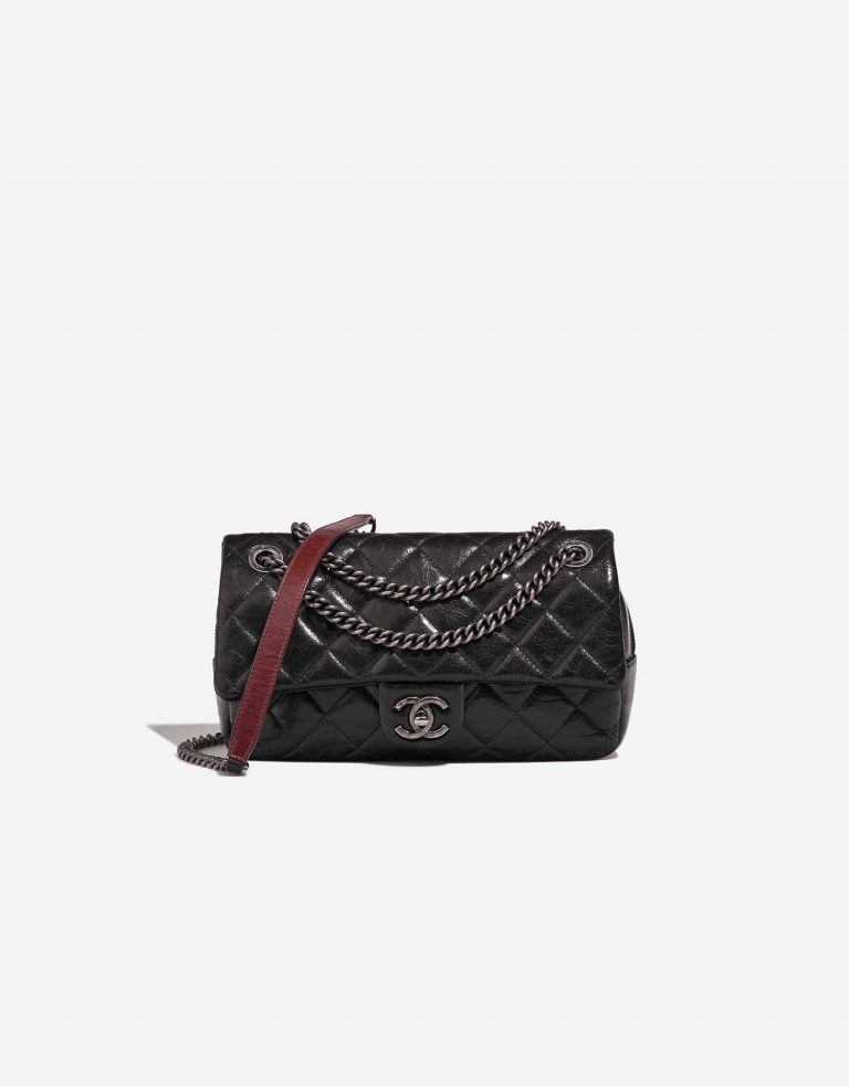 Chanel Timeless Medium Black Front  | Sell your designer bag on Saclab.com