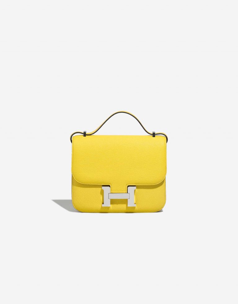 Hermès Constance 18 JauneCitreon Front  | Sell your designer bag on Saclab.com
